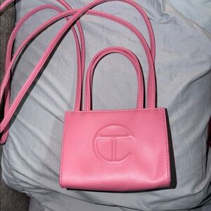 Telfar Mini Bag in Vibrant Pink
Corned Beef color